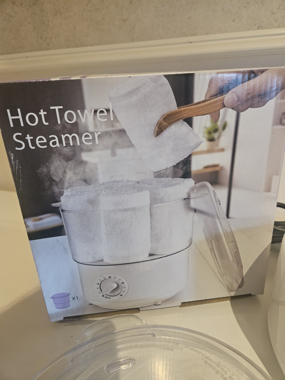 Hot Towel Steamer - White Hot Towel Warmer